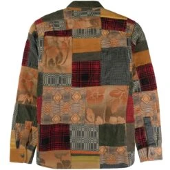 RRL By Ralph Lauren Patchwork Shirt - Multi -Stuarts Fashion Store rrl by ralph lauren patchwork shirt multi p60656 895487 image