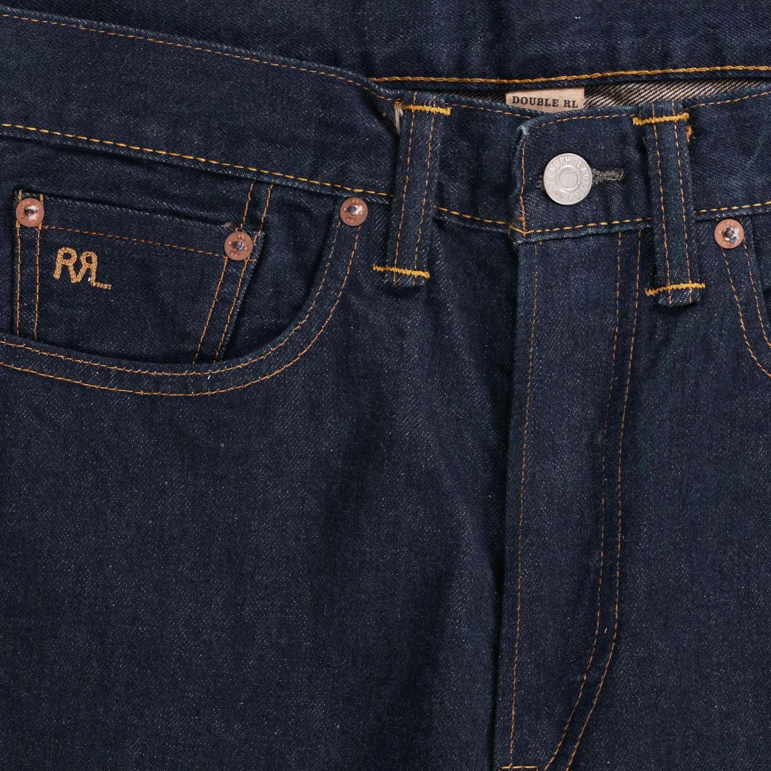 RRL By Ralph Lauren Straight Fit Once-Washed Selvedge Jean - Denim 2 RRL By Ralph Lauren Straight Fit Once-Washed Selvedge Jean - Denim - Image 2