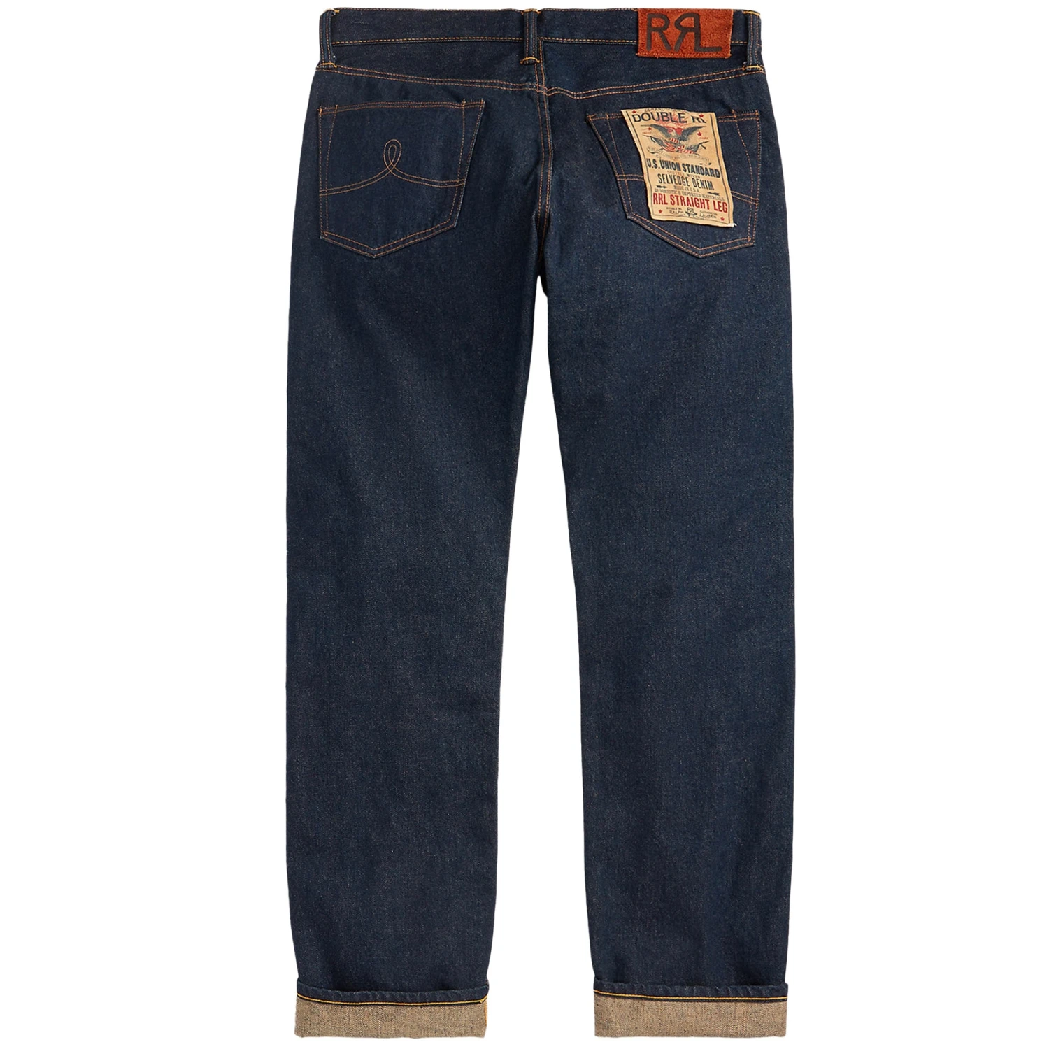 RRL By Ralph Lauren Straight Fit Once-Washed Selvedge Jean - Denim 4 RRL By Ralph Lauren Straight Fit Once-Washed Selvedge Jean - Denim - Image 4