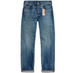 RRL By Ralph Lauren Straight Fit Selvedge Jean - Hillsview