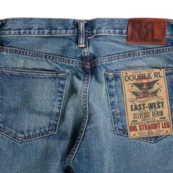 RRL By Ralph Lauren Straight Fit Selvedge Jean - Hillsview -Stuarts Fashion Store rrl by ralph lauren straight fit selvedge jean hillsview p59428 875711 image