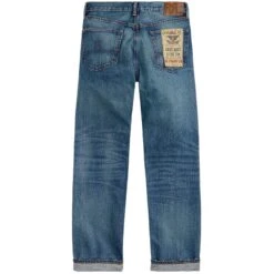 RRL By Ralph Lauren Straight Fit Selvedge Jean - Hillsview -Stuarts Fashion Store rrl by ralph lauren straight fit selvedge jean hillsview p59428 875735 image