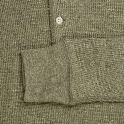 RRL By Ralph Lauren Waffle-Knit Henley Shirt - Green Heather 5 RRL By Ralph Lauren Waffle-Knit Henley Shirt - Green Heather -Stuarts Fashion Store rrl by ralph lauren waffle knit henley shirt green heather p59798 884254 image