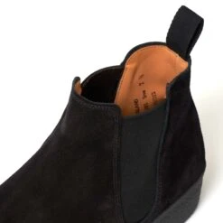 Sanders & Sanders Ltd. Black Adam Suede Chelsea Boot -Stuarts Fashion Store sanders sanders ltd black adam suede chelsea boot p34610 520549 image