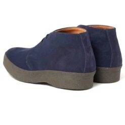 Sanders & Sanders Ltd. Hi Top Chukka Boot - Navy -Stuarts Fashion Store sanders sanders ltd hi top chukka boot navy p16248 519985 image