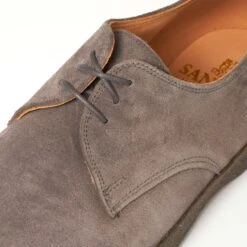 Sanders & Sanders Ltd. Lo Top Suede Shoe - Grey -Stuarts Fashion Store sanders sanders ltd lo top suede shoe grey p26634 520276 image