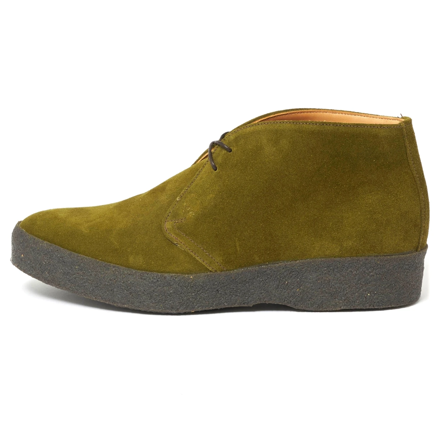 Sanders & Sanders Ltd. Suede Hi Top Chukka Boot - Green 1 Sanders & Sanders Ltd. Suede Hi Top Chukka Boot - Green