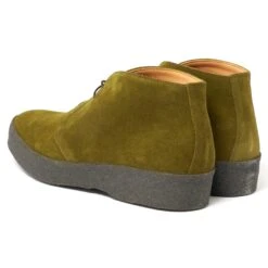 Sanders & Sanders Ltd. Suede Hi Top Chukka Boot - Green 9 Sanders & Sanders Ltd. Suede Hi Top Chukka Boot - Green -Stuarts Fashion Store sanders sanders ltd suede hi top chukka boot green p16247 519495 image
