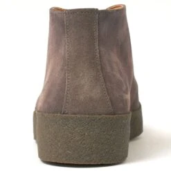 Sanders & Sanders Ltd. Suede Hi Top Chukka Boot - Grey -Stuarts Fashion Store sanders sanders ltd suede hi top chukka boot grey p26547 606440 image