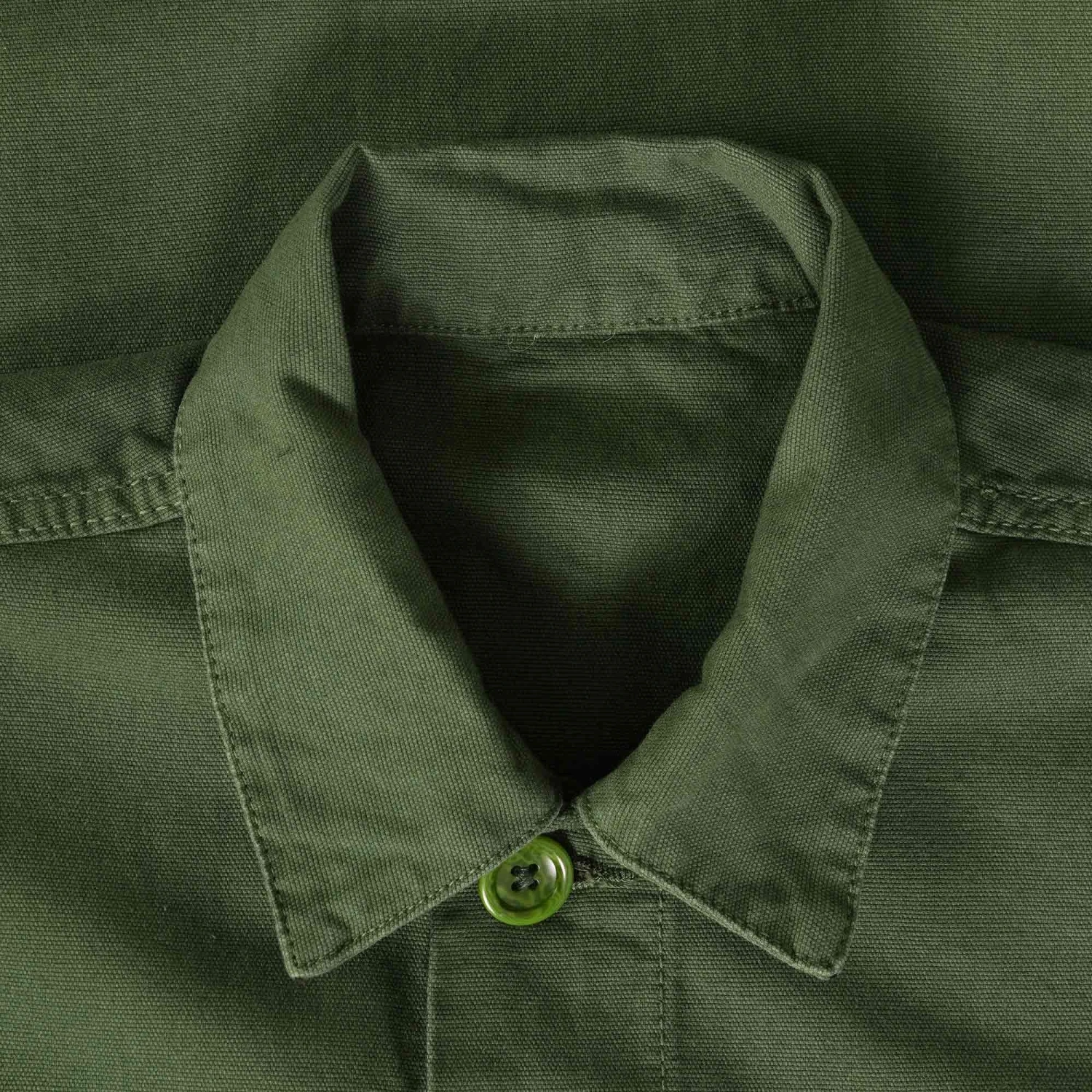 Service Works Classic Coverall Jacket - Olive 2 Service Works Classic Coverall Jacket - Olive - Image 2