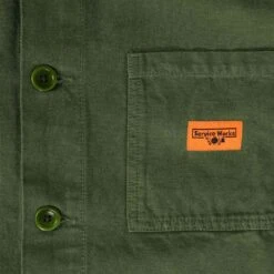 Service Works Classic Coverall Jacket - Olive 6 Service Works Classic Coverall Jacket - Olive -Stuarts Fashion Store service works classic coverall jacket olive p58142 845290 image