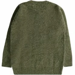 Shetland Woollen Co. Shaggy Crew Knit - Artichoke 5 Shetland Woollen Co. Shaggy Crew Knit - Artichoke -Stuarts Fashion Store shetland woollen co shaggy crew knit artichoke p51801 822293 image