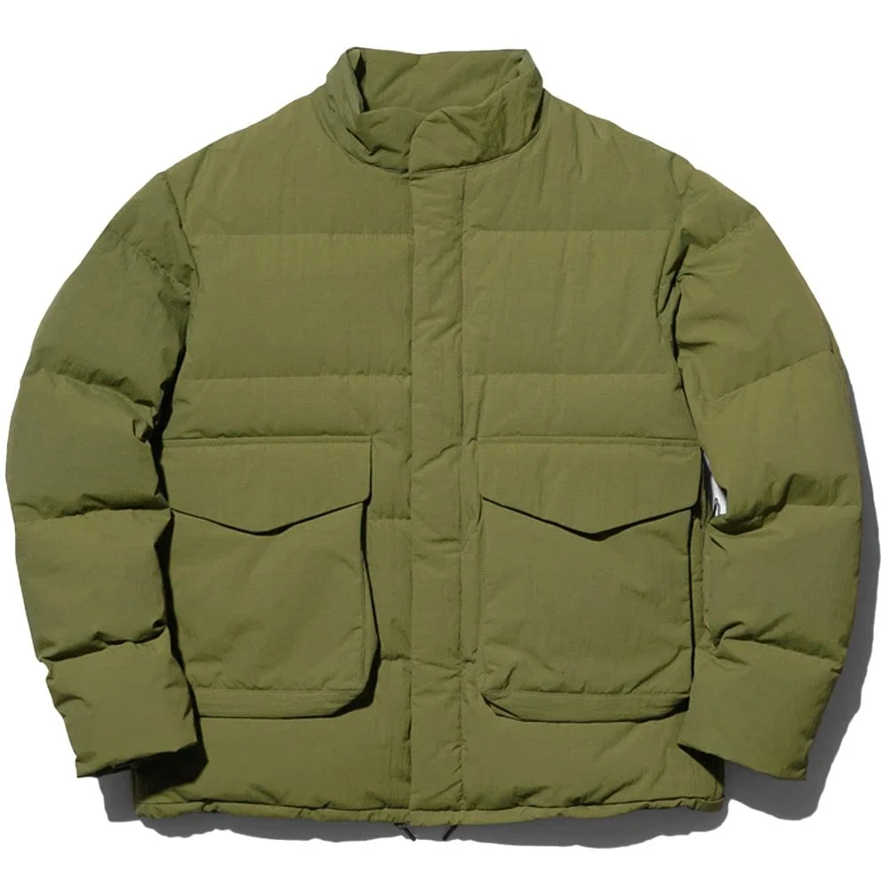Snow Peak Recycled Down Jacket - Olive 1 Snow Peak Recycled Down Jacket - Olive