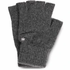 Snow Peak Wool Knit Gloves - Grey