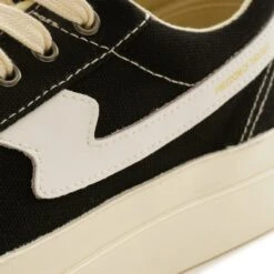 Stepney Workers Club Dellow S-Strike Canvas - Black/White 15 Stepney Workers Club Dellow S-Strike Canvas - Black/White -Stuarts Fashion Store stepney workers club dellow s strike canvas black white p54187 739713 image