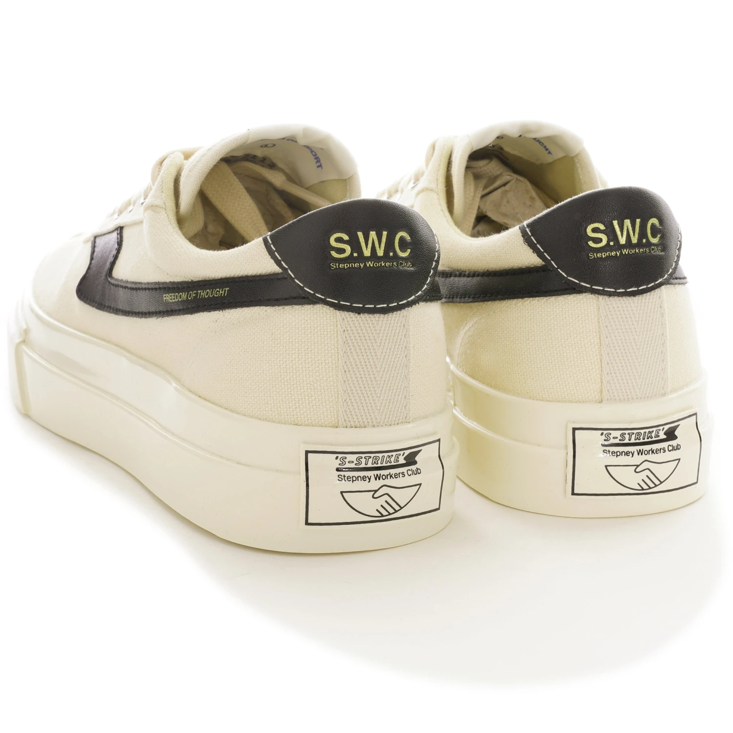 Stepney Workers Club Dellow S-Strike - Ecru/Black 3 Stepney Workers Club Dellow S-Strike - Ecru/Black - Image 3