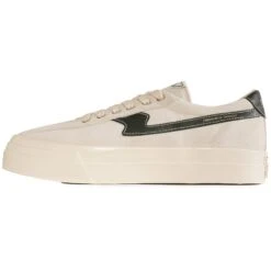 Stepney Workers Club Dellow S-Strike Suede - Ecru/Black