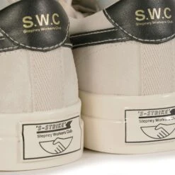 Stepney Workers Club Dellow S-Strike Suede - Ecru/Black 11 Stepney Workers Club Dellow S-Strike Suede - Ecru/Black -Stuarts Fashion Store stepney workers club dellow s strike suede ecru black p57623 836084 image