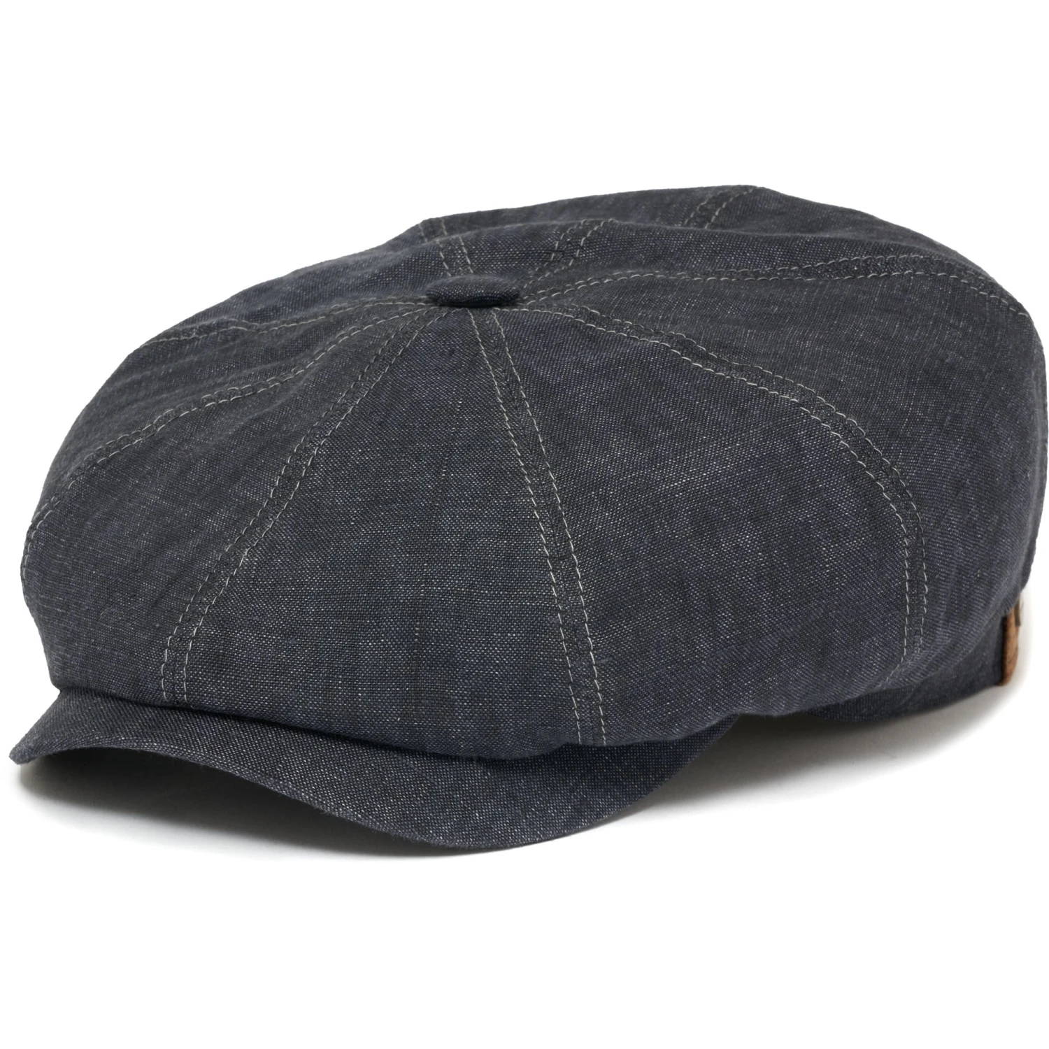 Stetson Hats Hatteras Linen Hat- Dark Blue 1 Stetson Hats Hatteras Linen Hat- Dark Blue