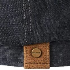 Stetson Hats Hatteras Linen Hat- Dark Blue 8 Stetson Hats Hatteras Linen Hat- Dark Blue -Stuarts Fashion Store stetson hats hatteras linen hat dark blue p6054 224852 image