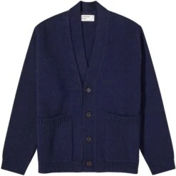 Universal Works Langdale Cardigan - Navy