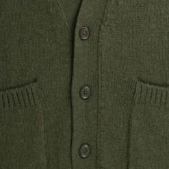 Universal Works Langdale Cardigan - Olive 5 Universal Works Langdale Cardigan - Olive -Stuarts Fashion Store universal works langdale cardigan olive p59704 883513 image