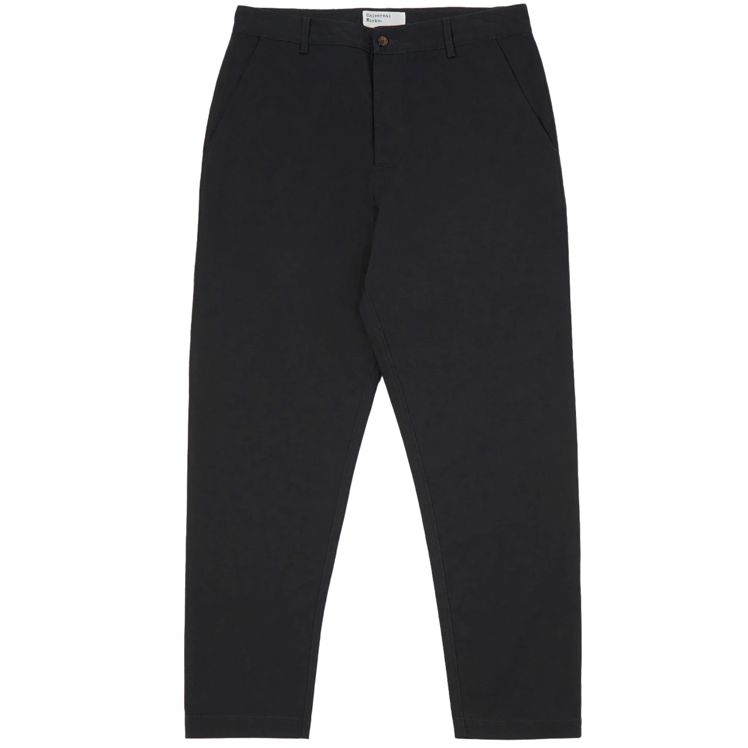 Universal Works Military Chinos - Black 1 Universal Works Military Chinos - Black