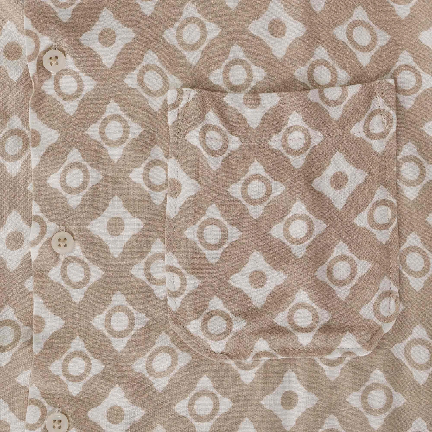 Universal Works Road Shirt - Sand 3 Universal Works Road Shirt - Sand - Image 3