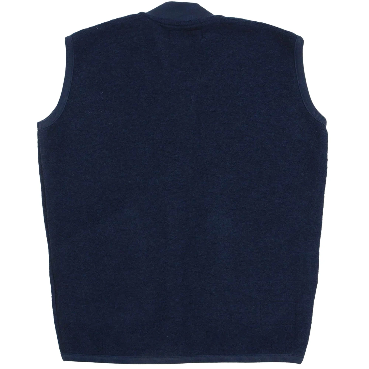 Universal Works Zip Waistcoat - Indigo 4 Universal Works Zip Waistcoat - Indigo - Image 4