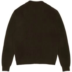 YMC Rat Pack Cardigan - Brown -Stuarts Fashion Store ymc rat pack cardigan brown p59595 878633 image